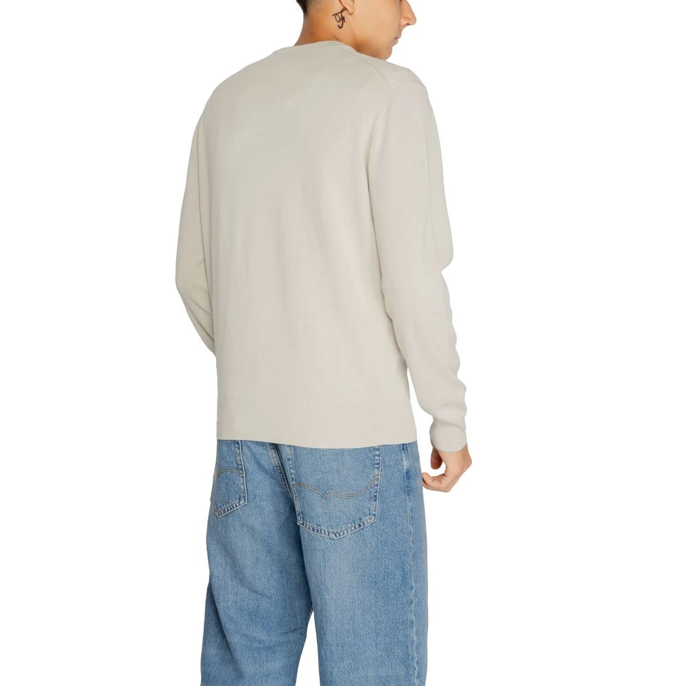 Hugo Boss Beige Katoenen T-shirt Heren Jersey Beige Heren