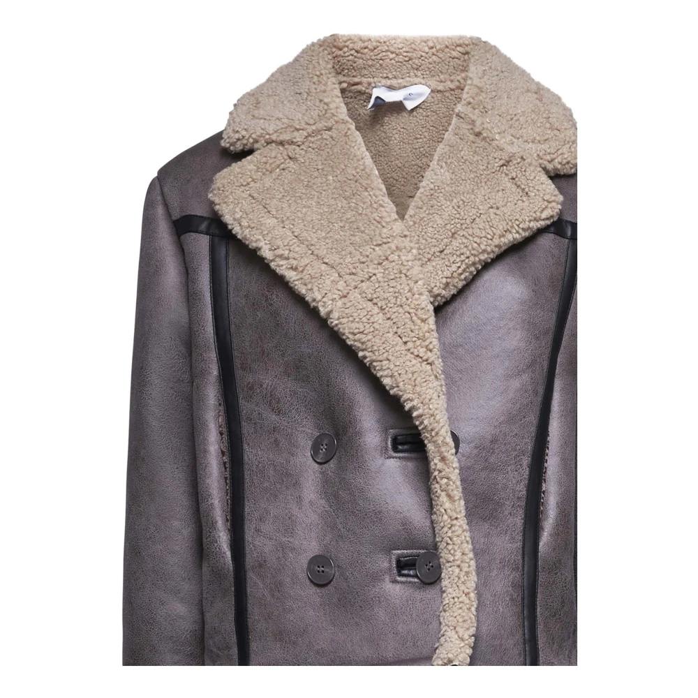Kaos Stijlvolle Jassen Collectie Brown Dames