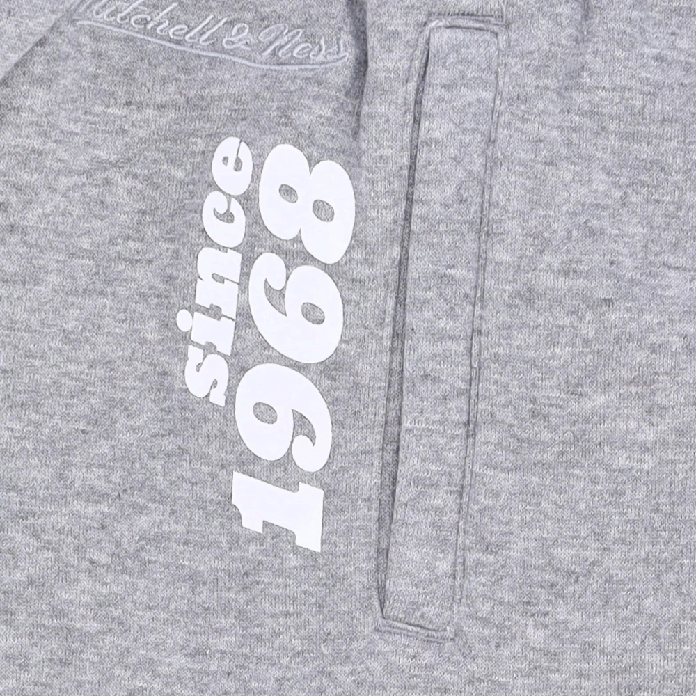 Mitchell & Ness NBA Team Origins Fleece Broek Gray Heren