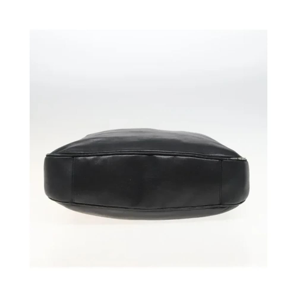 Gucci Vintage Pre-owned Leather handbags Black Dames