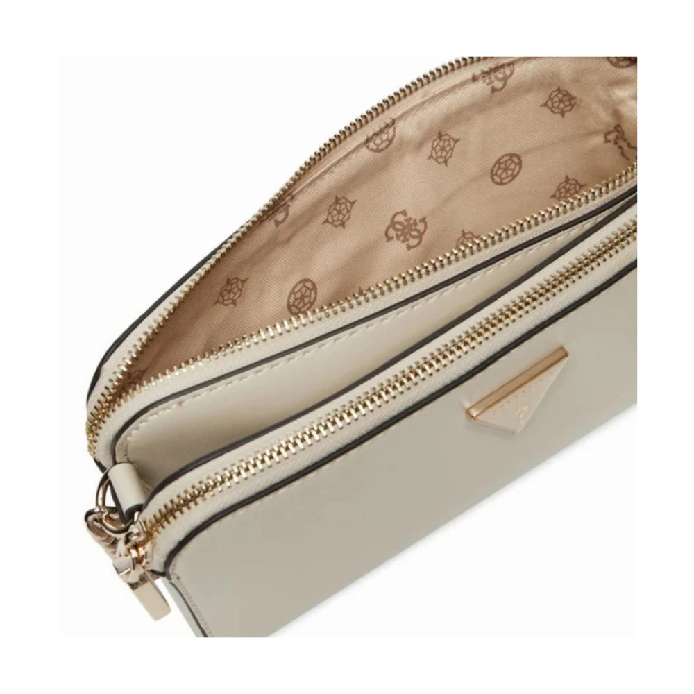 Guess Daryna Status Crossbody Tas Beige Dames