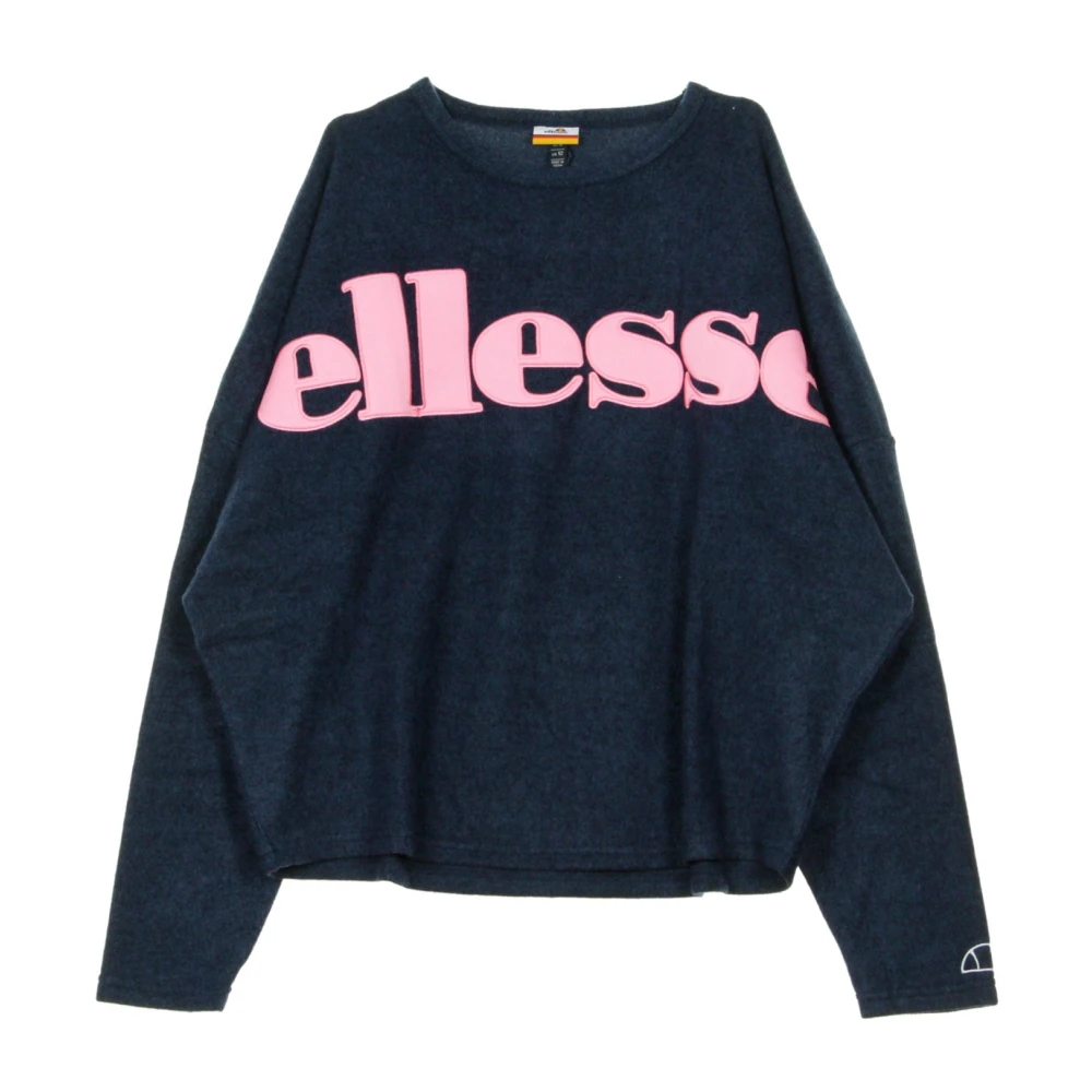 Ellesse Women's Blue Crewneck Sweatshirt Medium
