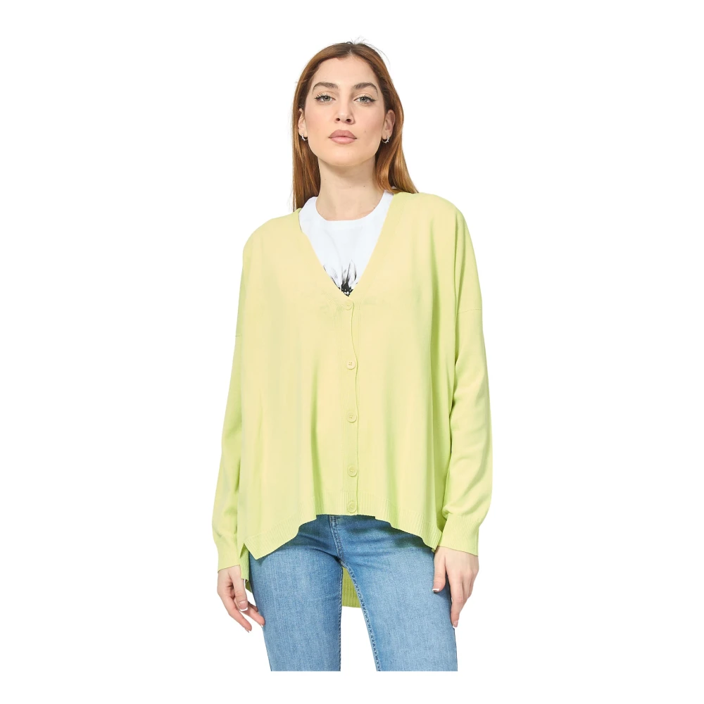 Knitwear > V-neck Knitwear - - Manila Grace - Modalova