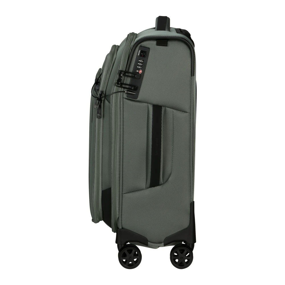 Samsonite Grijze Trolley met gerecycled PET-stof Gray Unisex
