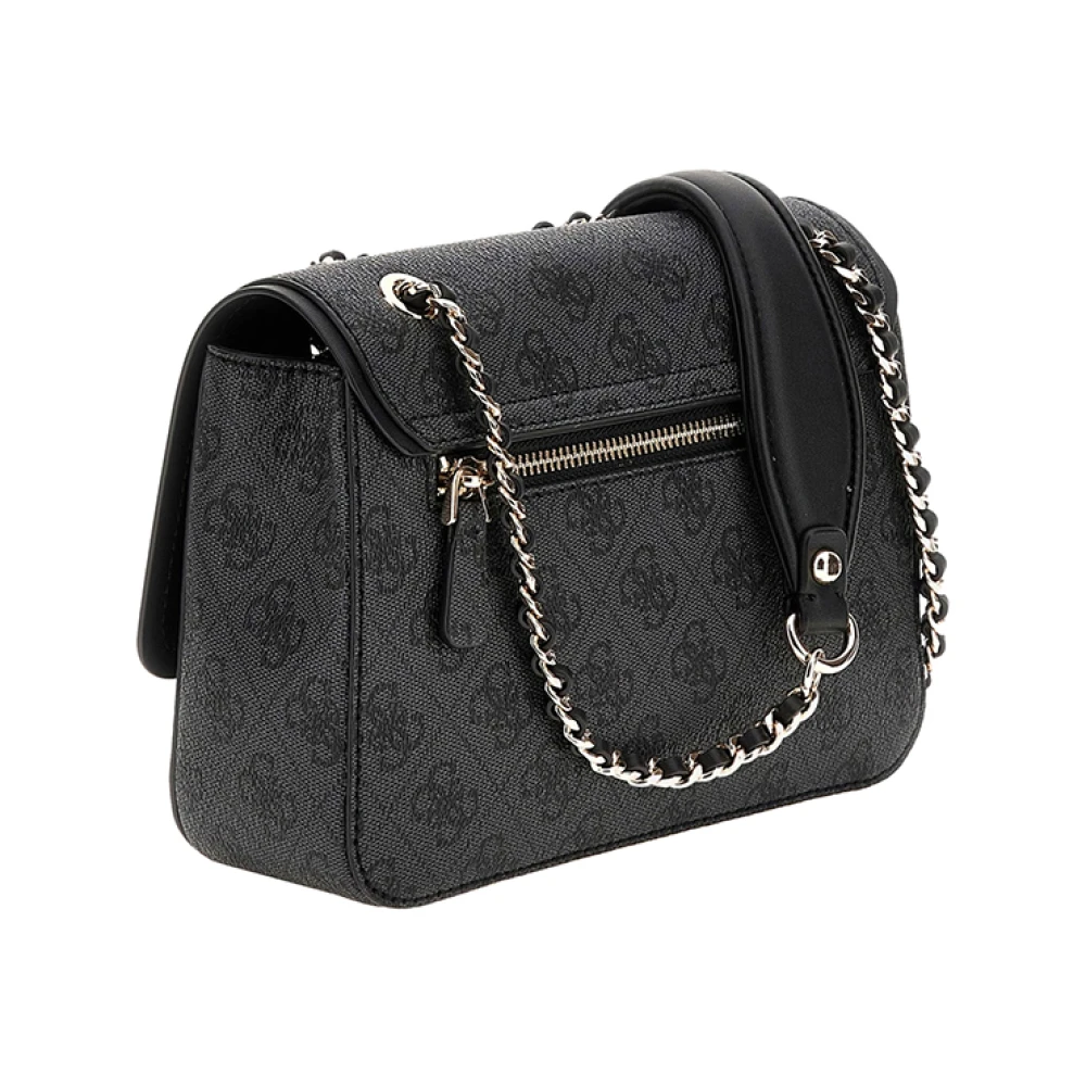 Guess Elegante schoudertas met gouden details Black Dames