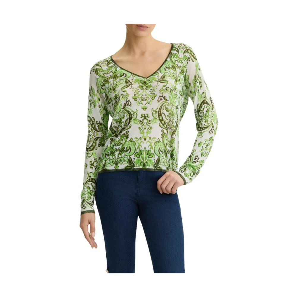 Knitwear > V-neck Knitwear - - Liu Jo - Modalova