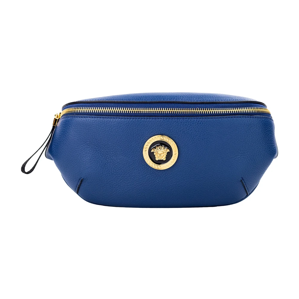 Versace Kleine Navy Medusa Fanny Pack Blue Dames