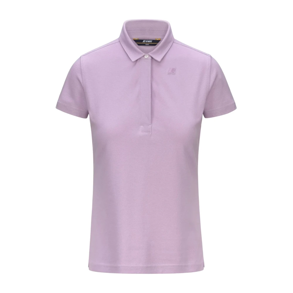 K-Way Donna Viola - Amedea Pique Slim - Tops - L