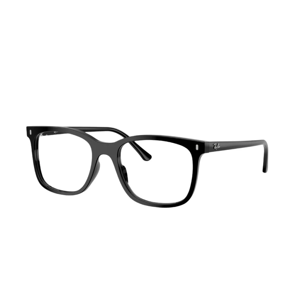 Ray-Ban Eyeglasses Optics - Black Frame Transparent Lenses Polarized 50-20, RB5460 - Image 4