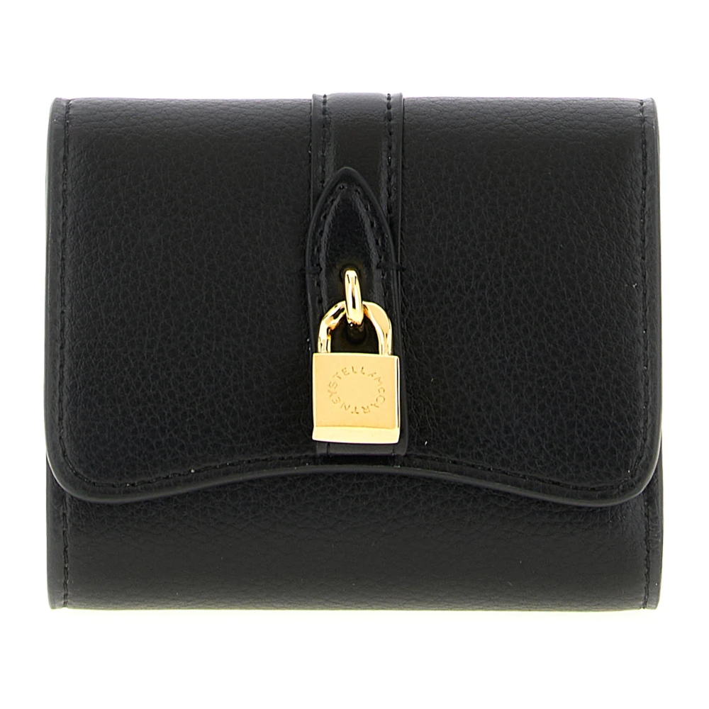 Stella Mccartney Donna Nero Ryder Trifold Wallet - Immagine 3