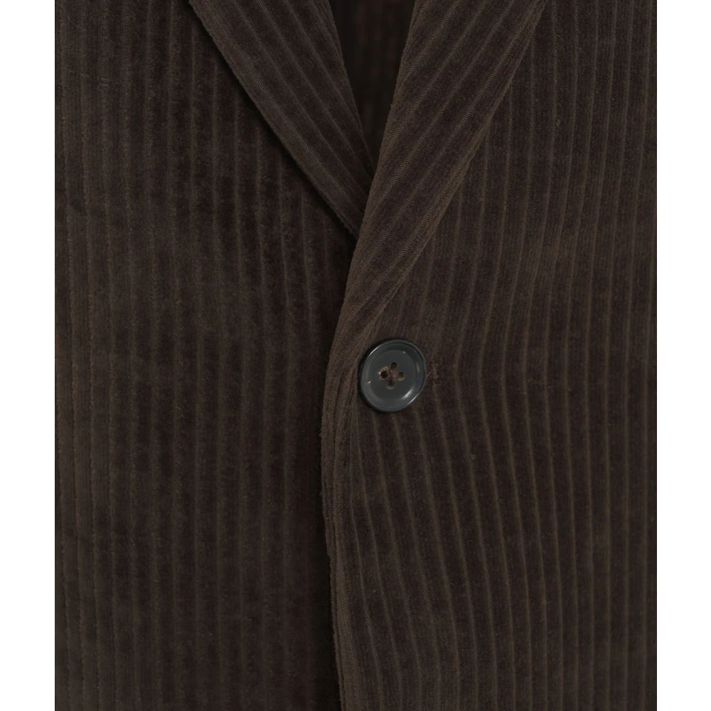 Circolo 1901 Bruine Blazer Aw24 Herenmode Brown Heren