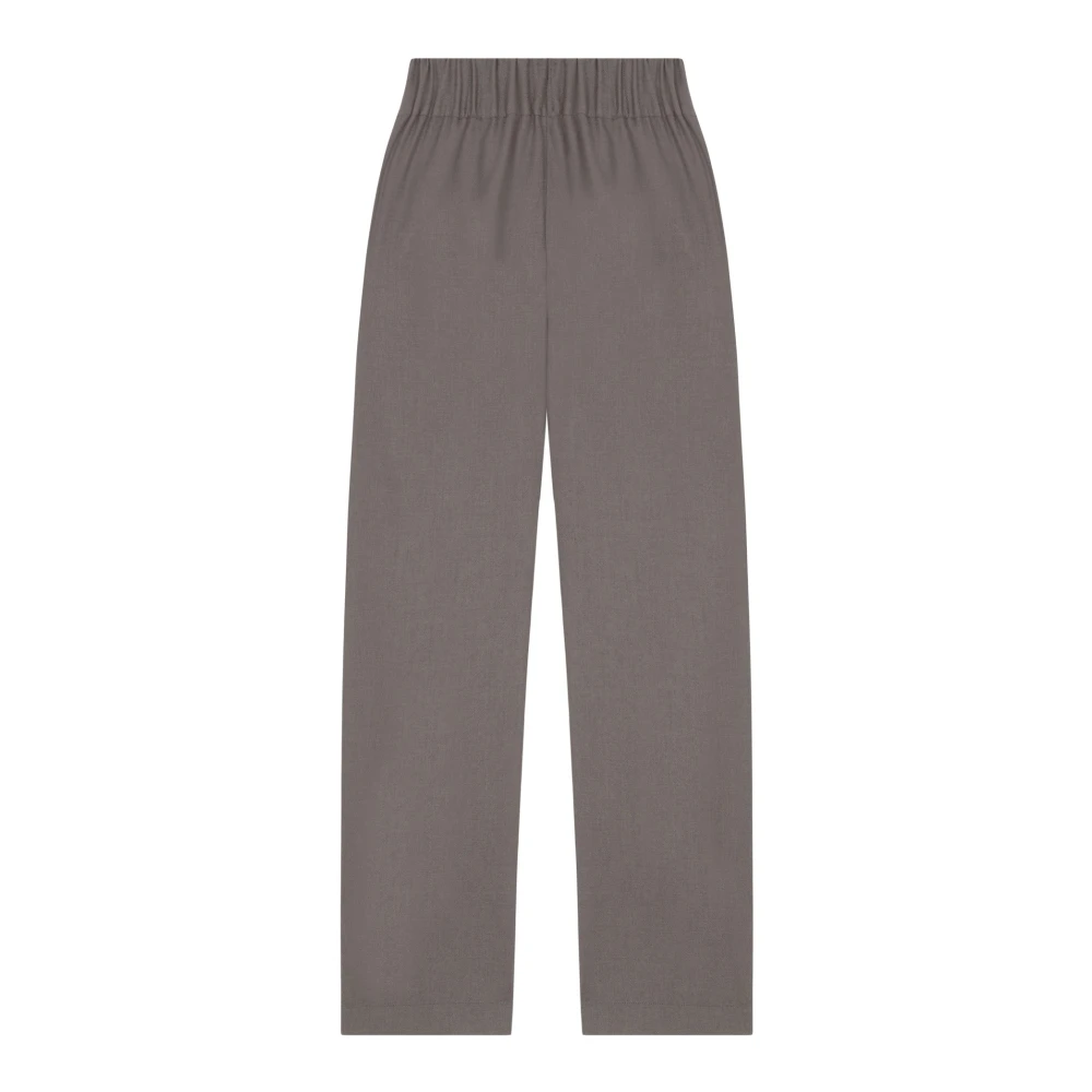 Cortana Patti grijze broek van maagdelijke wol Gray Dames