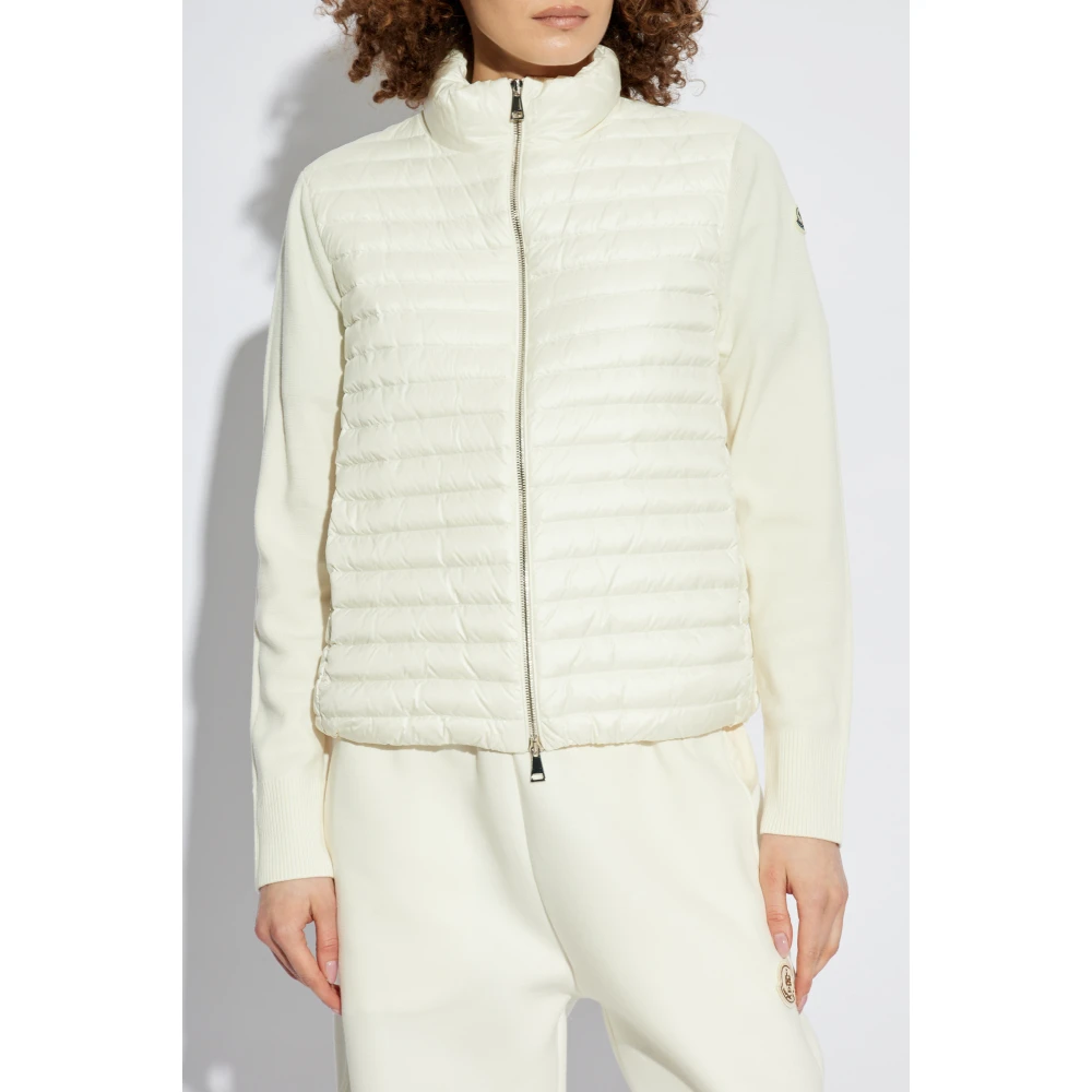Moncler Donsvest Beige Dames