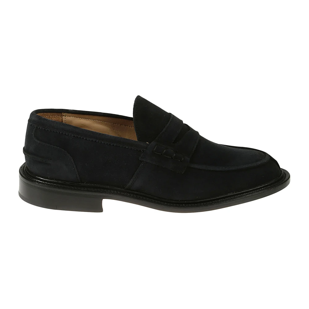 Mocassins pour homme en bleu marine