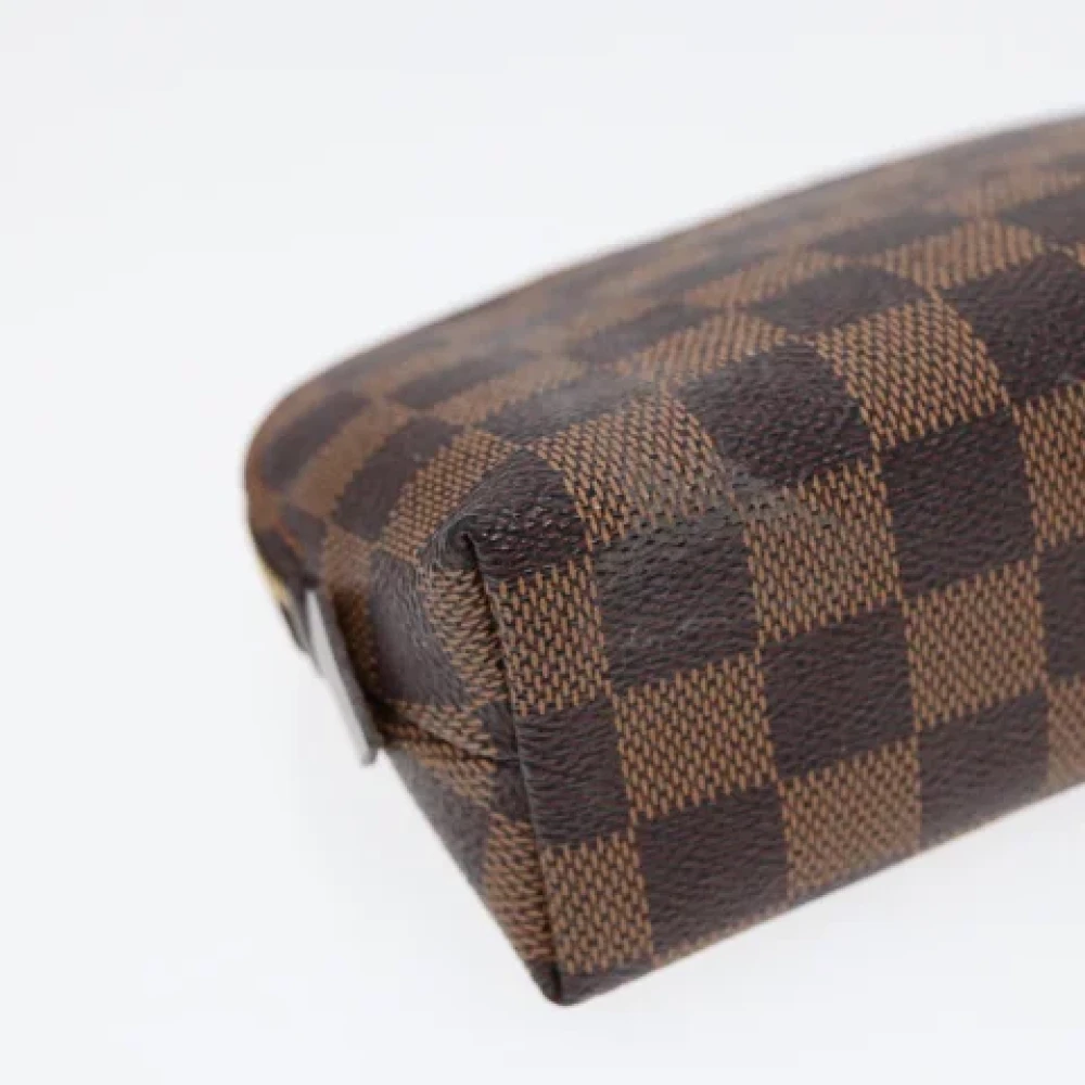 Louis Vuitton Vintage Pre-owned Canvas clutches Brown Dames