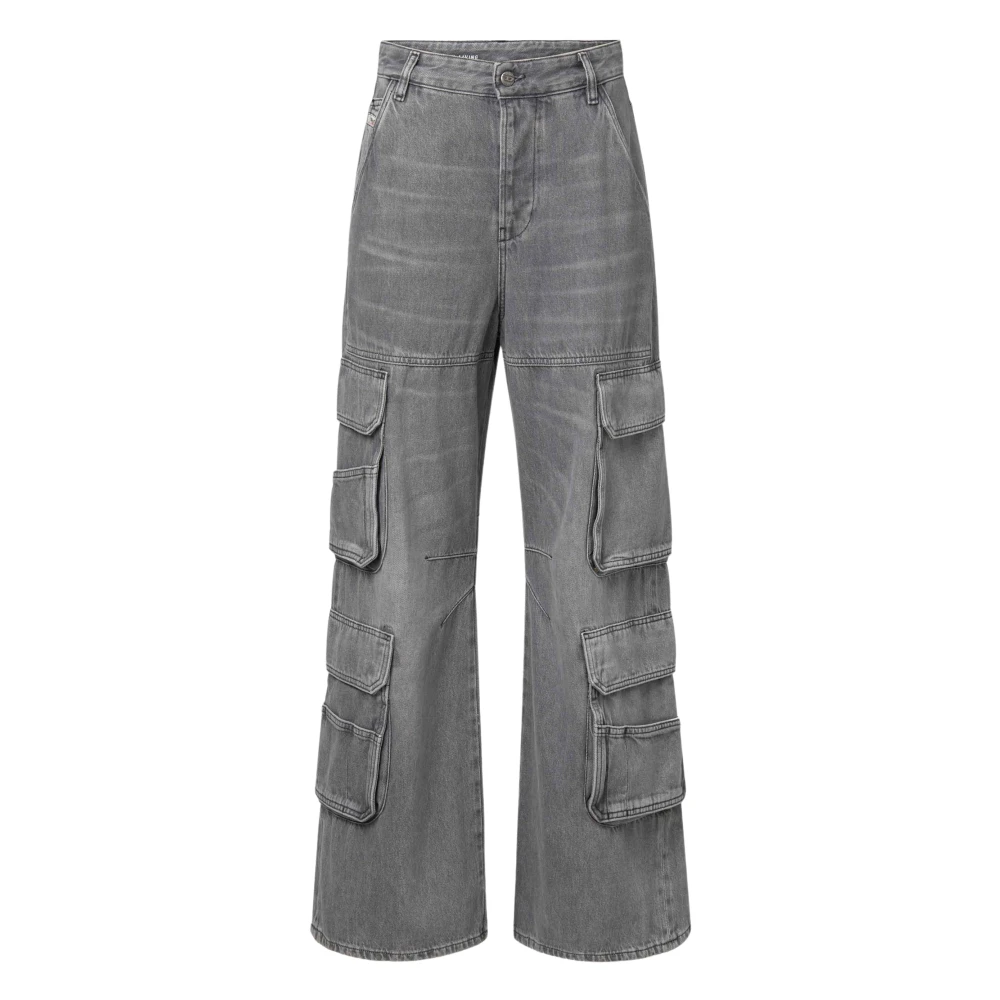 Jeans > Wide Jeans - - Diesel - Modalova
