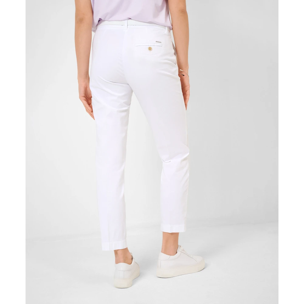 BRAX Slim-fit Trousers White Dames