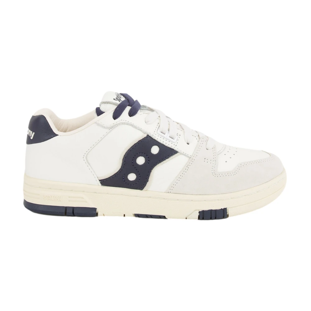 Saucony Men's White Leather Trainers - Sneakers - 11 Uk - Shoes