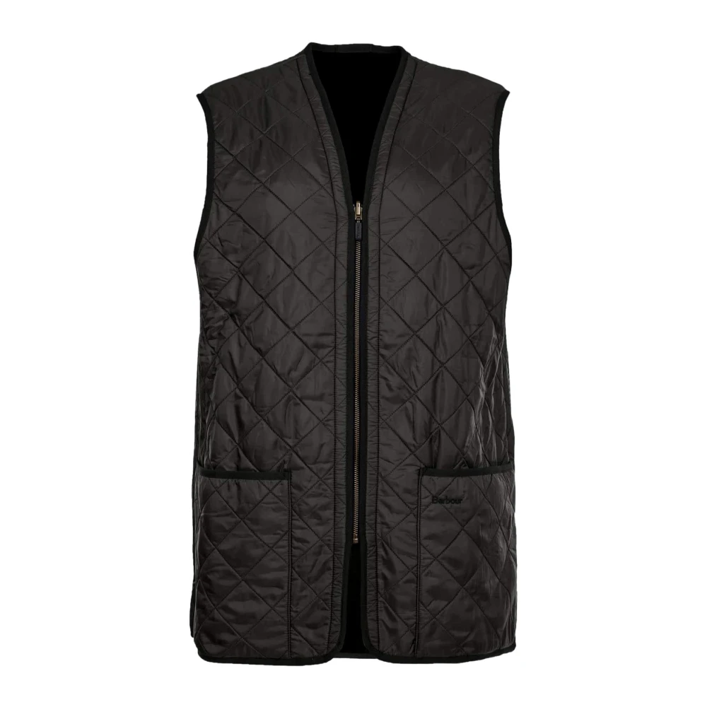 Polarquilt Vest Glidelås Svart