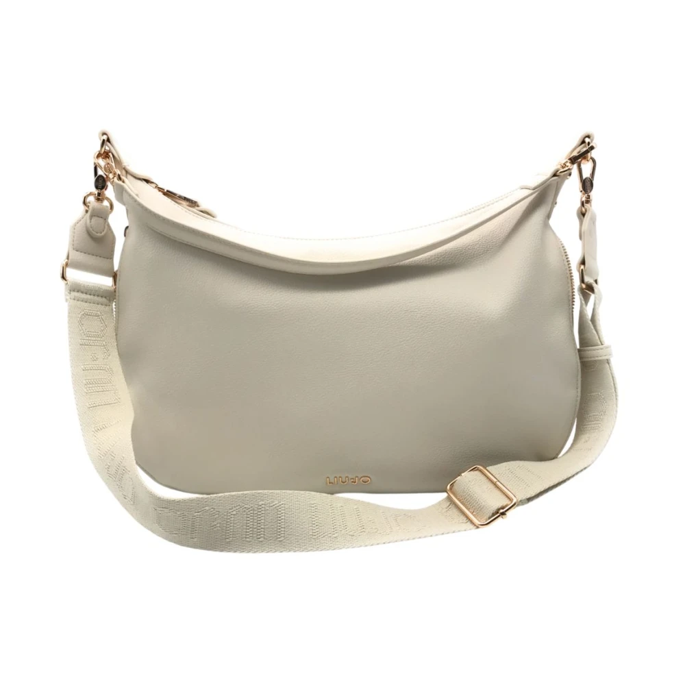 Liu Jo Stijlvolle schoudertas met verstelbare band Beige Dames