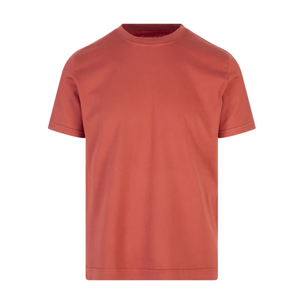 Fedeli - Tops > T-Shirts - Orange - Fedeli - Modalova