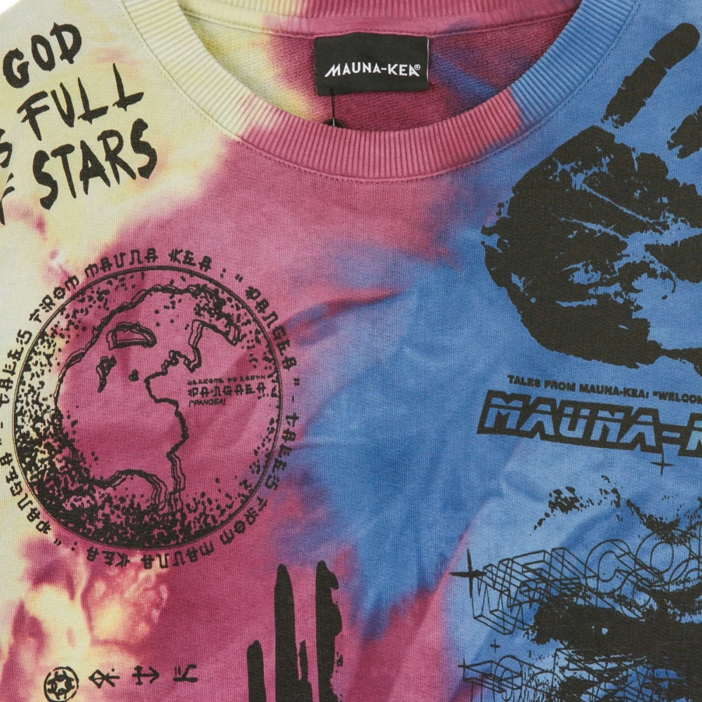 Mauna Kea Manifesto Crewneck Sweatshirt Multicolor Heren
