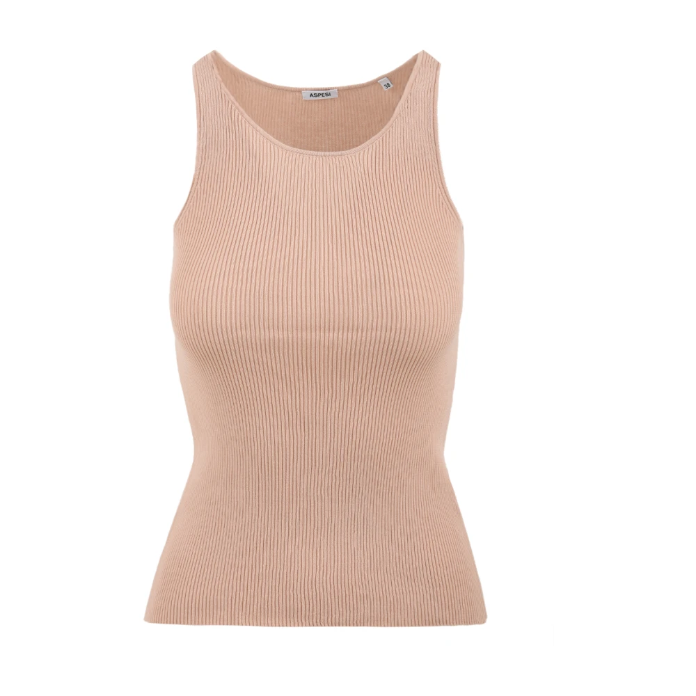 Aspesi Mouwloze Top Pink Dames