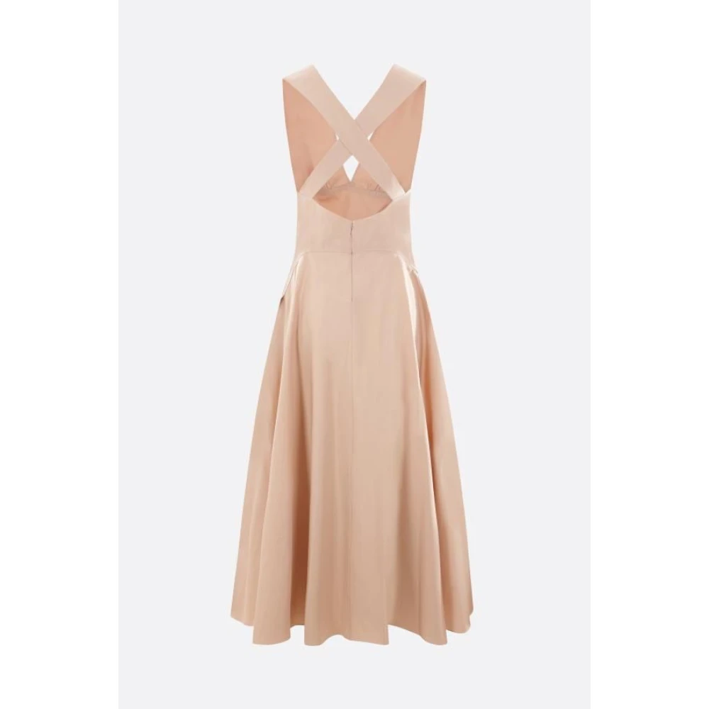 Alaïa Maxi Dresses Beige Dames