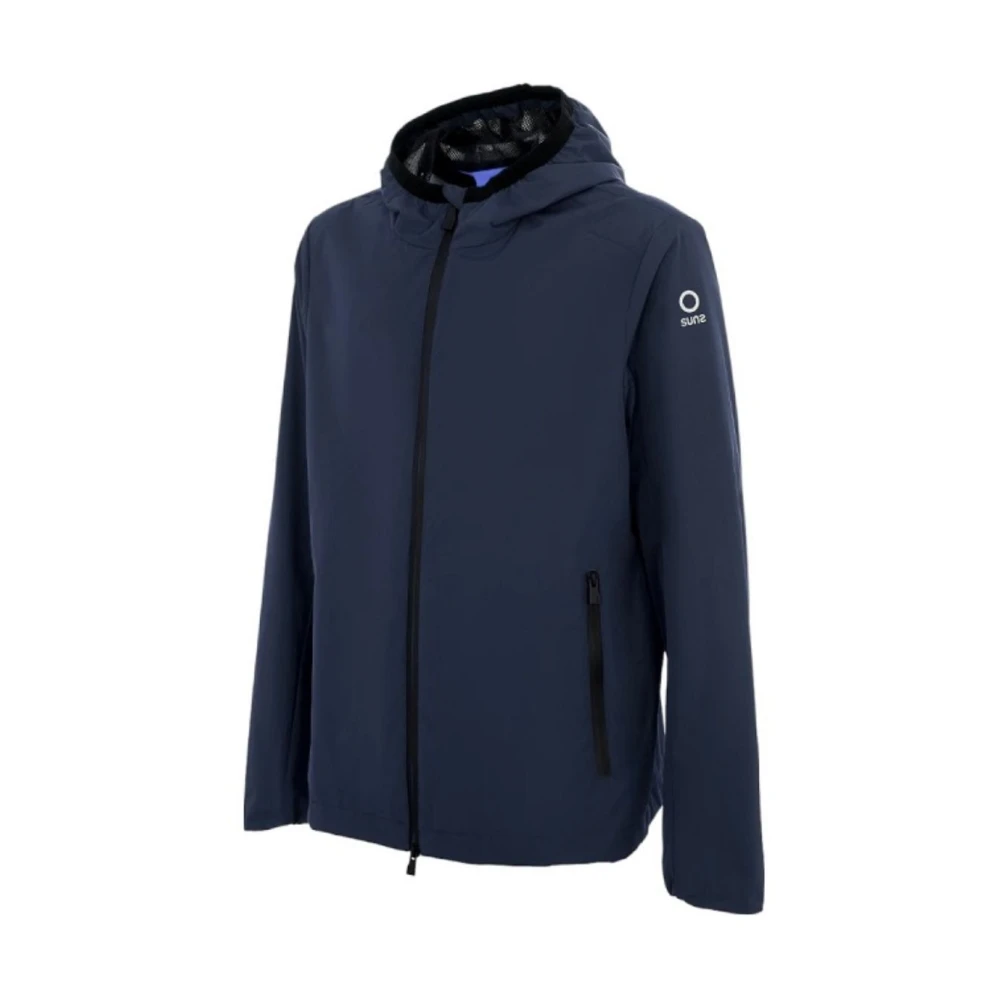 Suns Mesh Jacket FLA Gbs41001U Blue Heren