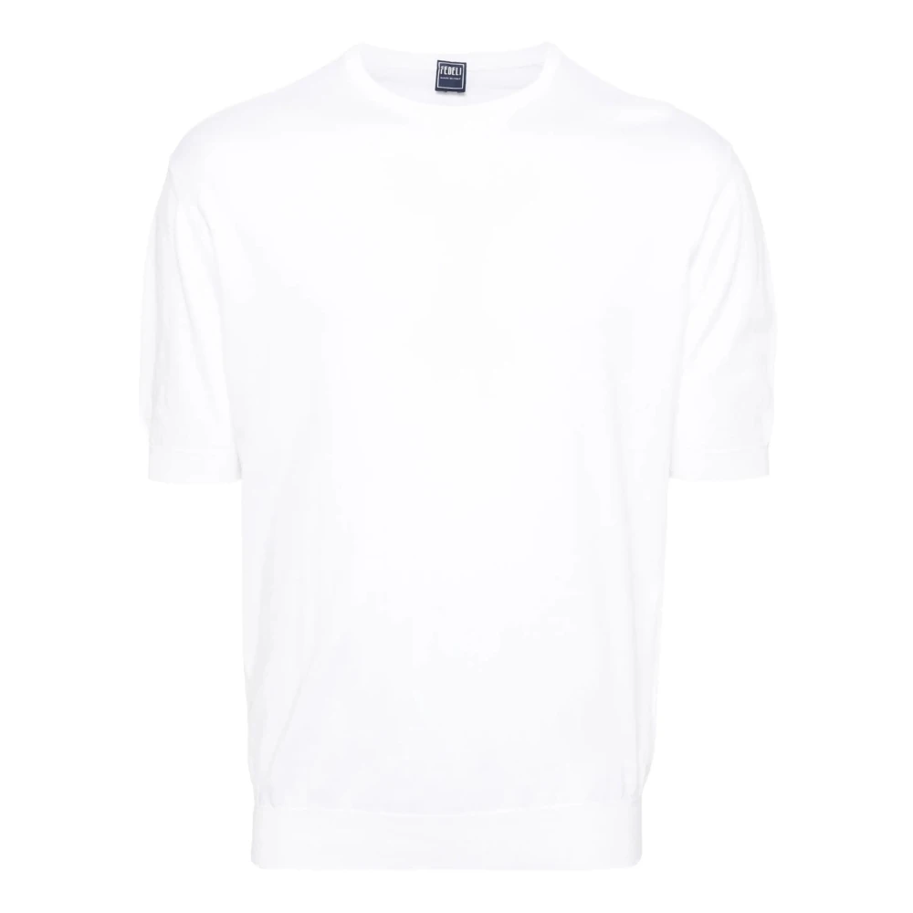 Fedeli - Tops > T-Shirts - White - Fedeli - Modalova