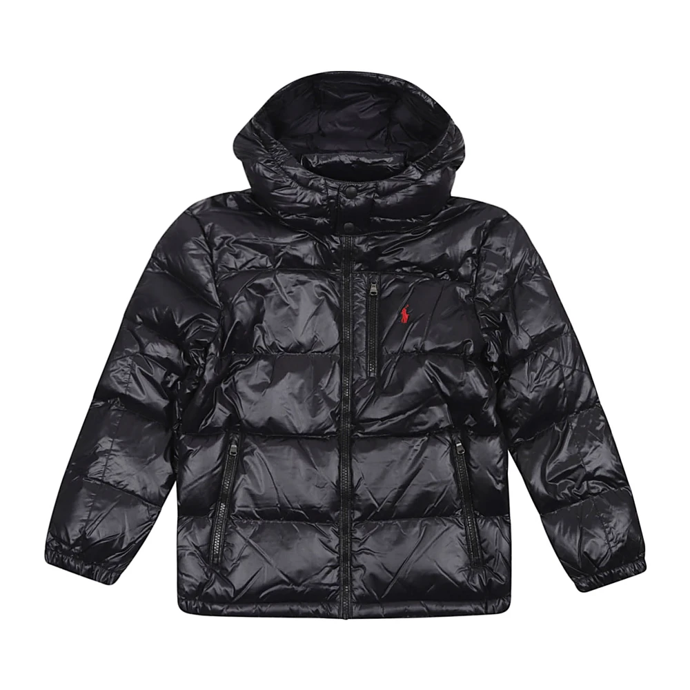 Ralph Lauren Men's Black Padded Quilted Jacket