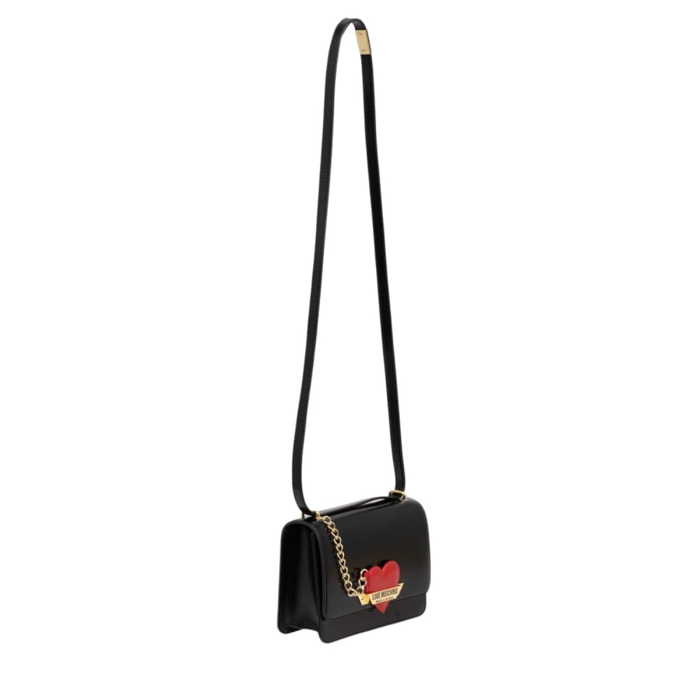 Love Moschino Zwarte PU Schoudertas Jc4139Pp1Llm Black Dames