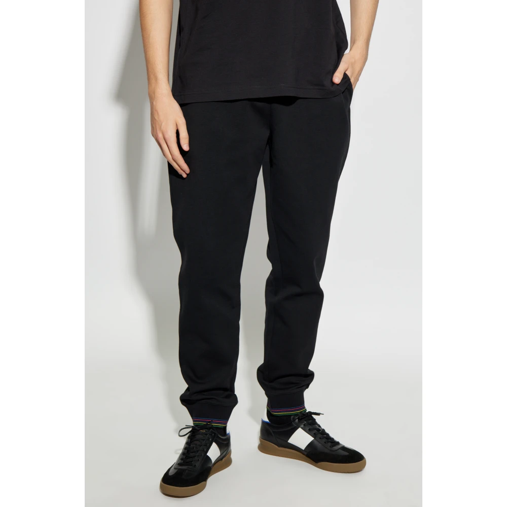 PS By Paul Smith Katoenen sweatpants Black Heren