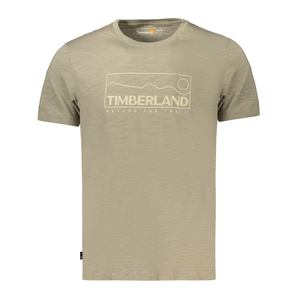 Timberland Green Short-Sleeved T-Shirt - Male - T-Shirts - 3XL - Tops