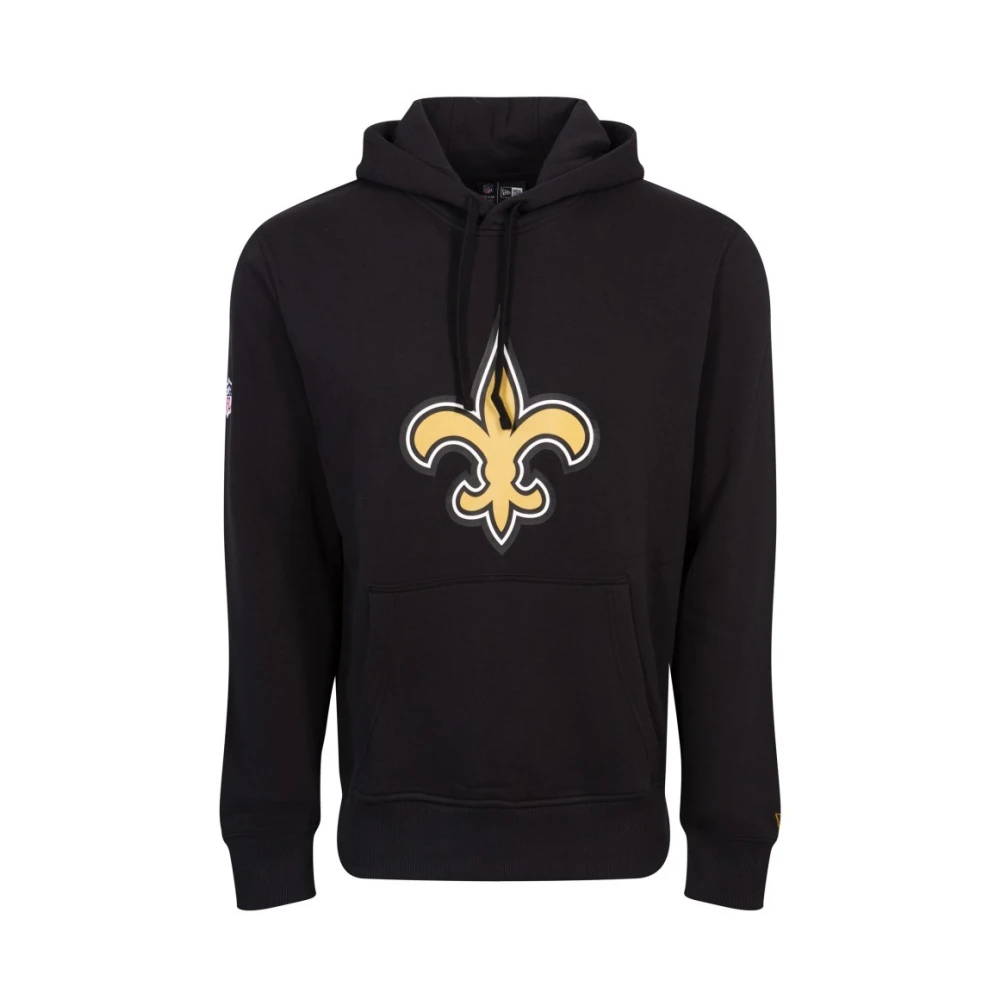 new era Zwarte Saints Team Logo Hoodie Black Heren