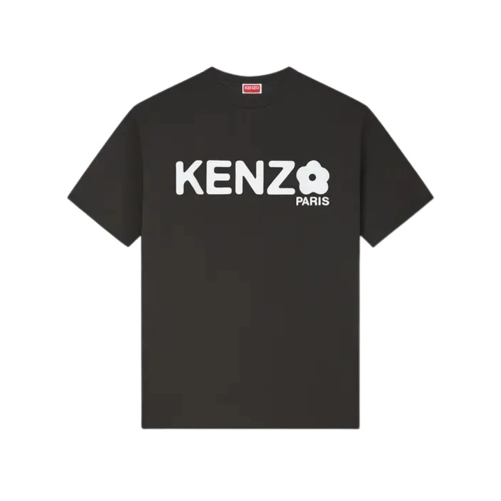 Kenzo Men's Black T-Shirts, M, Stylish Oversized Tee