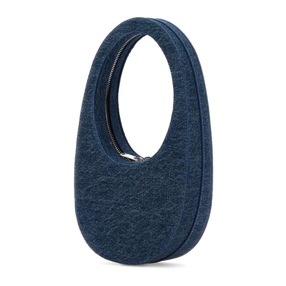 Coperni Mini Denim Swipe Handtas Blue Dames