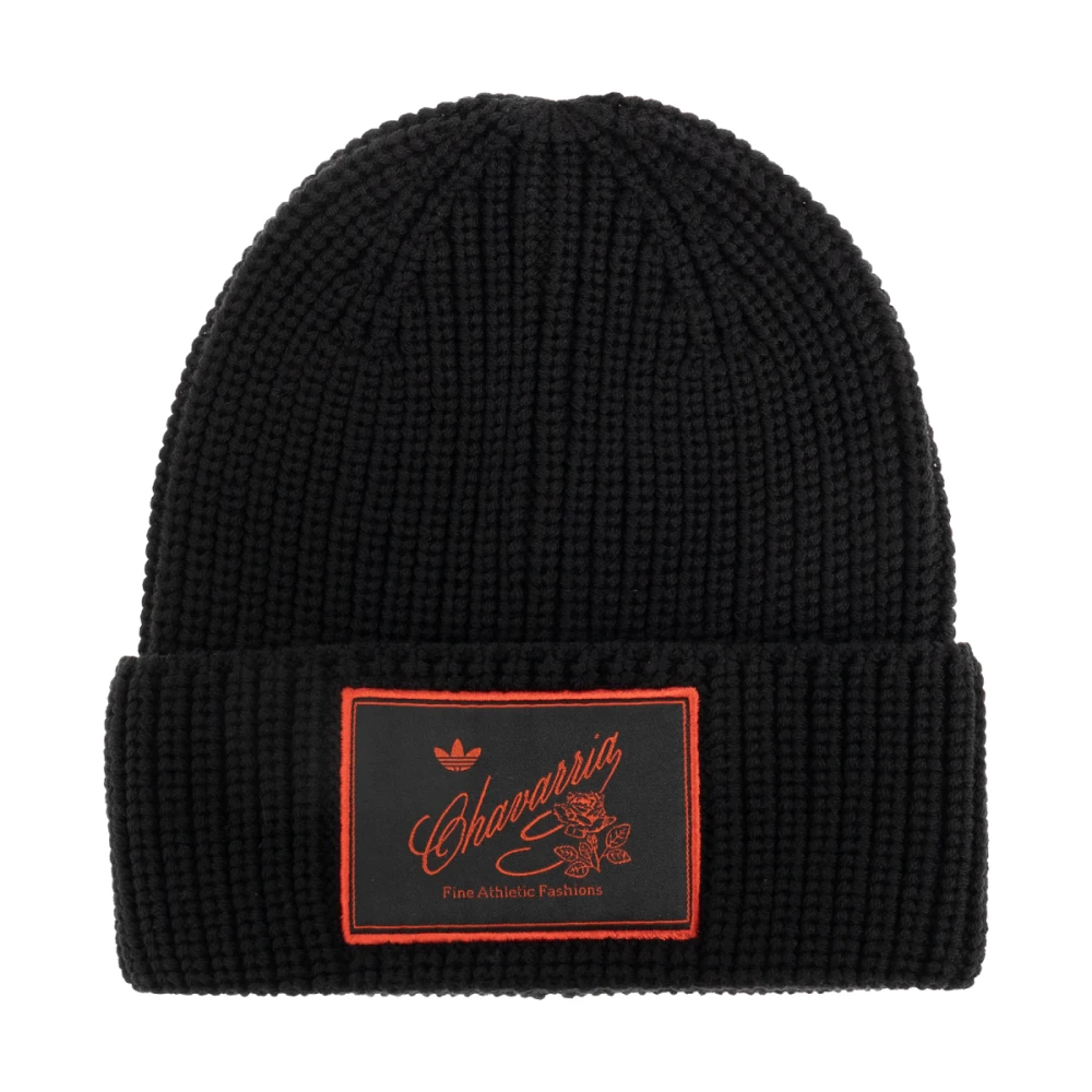 Adidas Originals Svart Chavarria Stickad Mössa