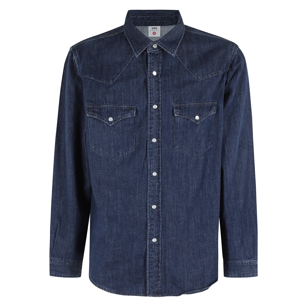 Shirts > Denim Shirts - - Edwin - Modalova