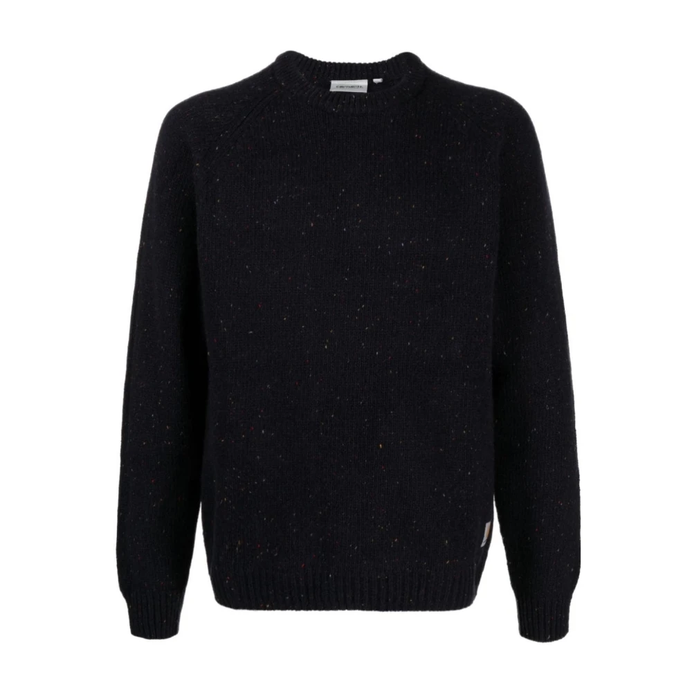 Carhartt WIP Anglistic Sweater Pullover Black Heren