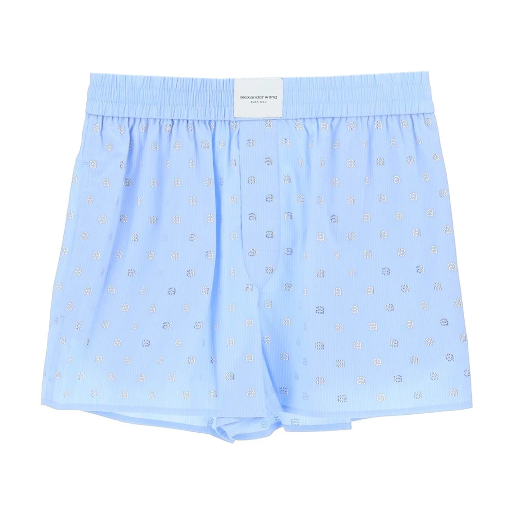 alexander wang Short Shorts Blue Dames