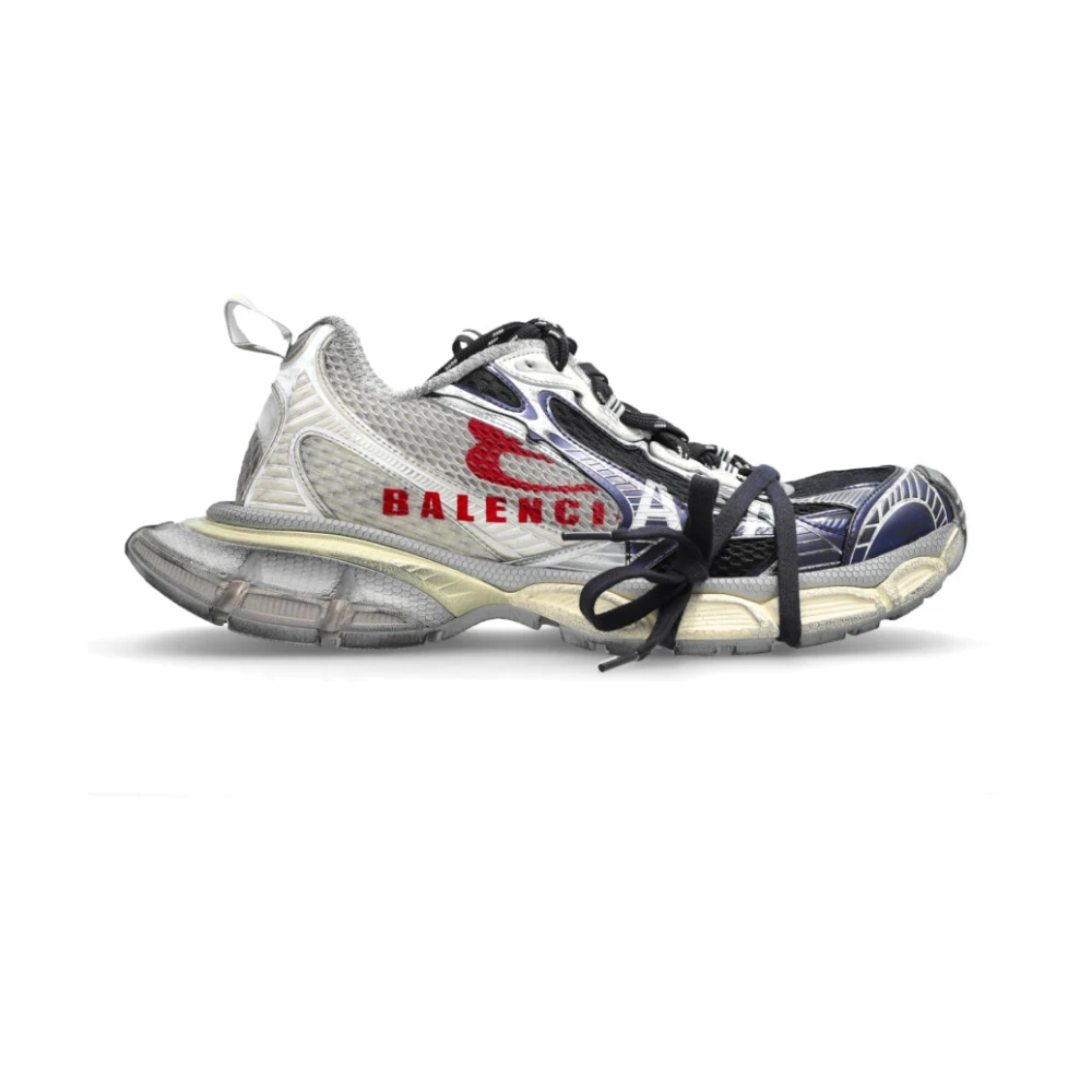 Balenciaga 3XL Split Logo Sneaker Heren Schoenen Grijs