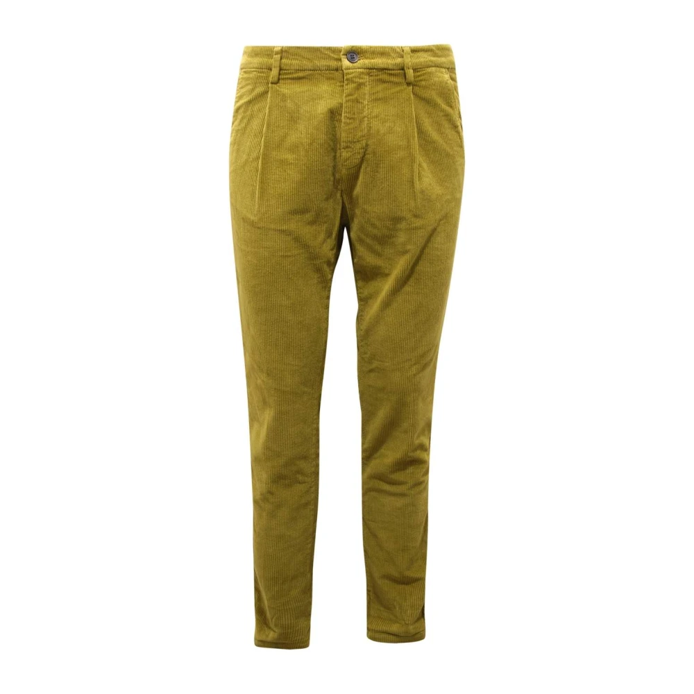 Mason's Grön Velvet Trousers Osaka Style