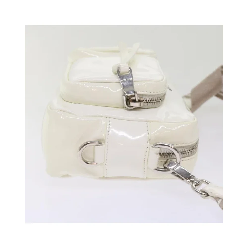 Miu Pre-owned Fabric shoulder-bags White Dames