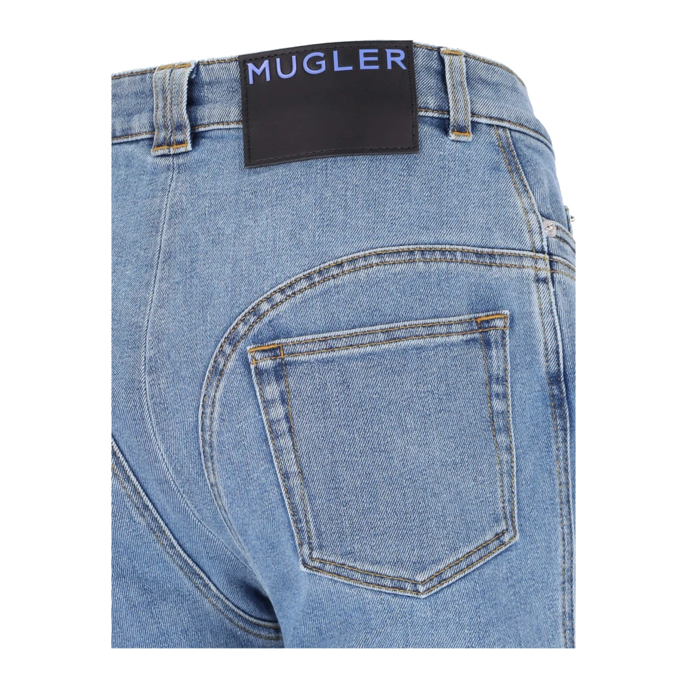 Mugler Heren Jeans Blue Dames