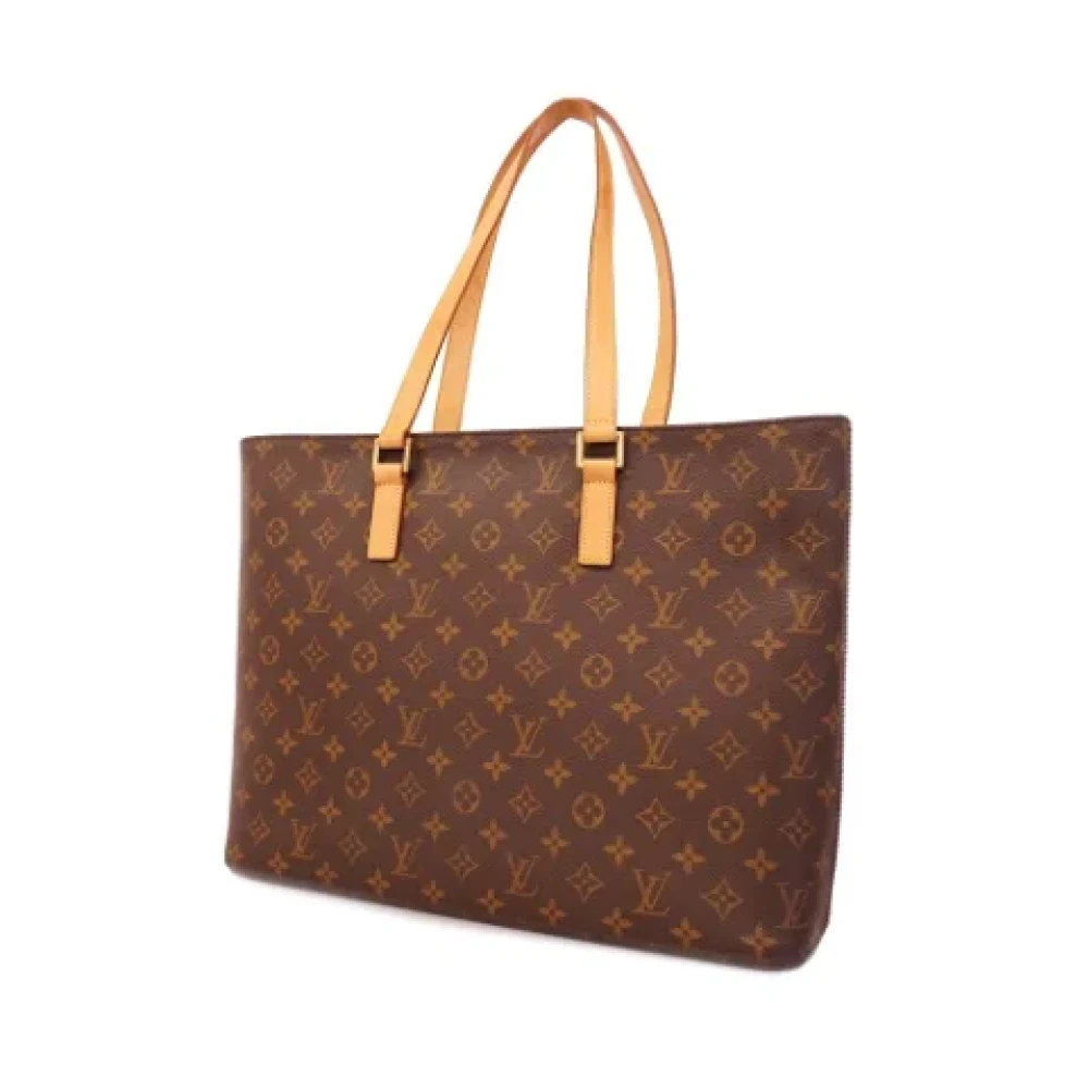 Louis Vuitton Vintage Pre-owned Fabric totes Brown Dames