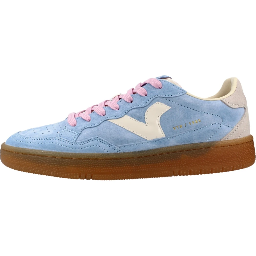 Victoria Smash Suede Dames Schoenen Blauw