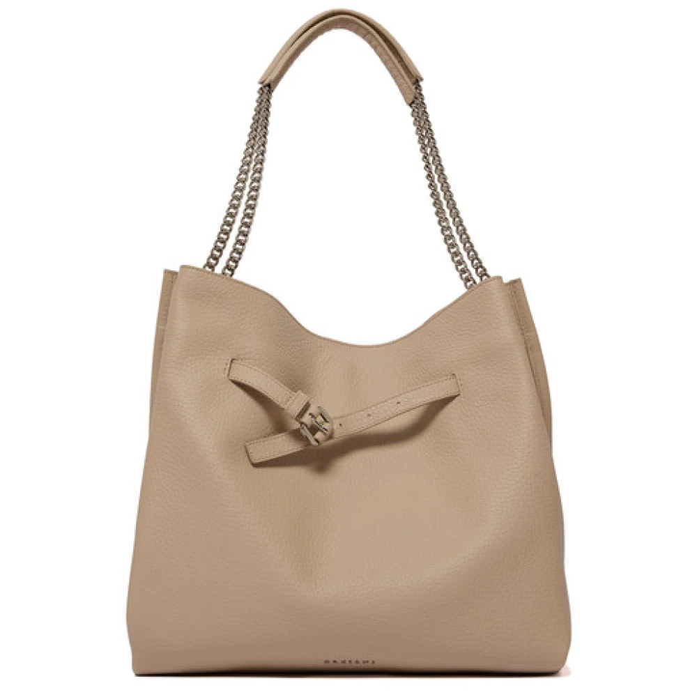 Orciani Femme Beige - Venus Hobo Soft - Sacs - Taille: One Size