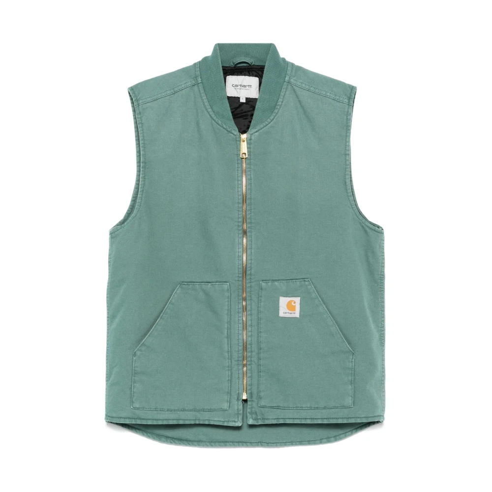 Carhartt WIP Gewatteerd Jade Groen Vest Green Heren