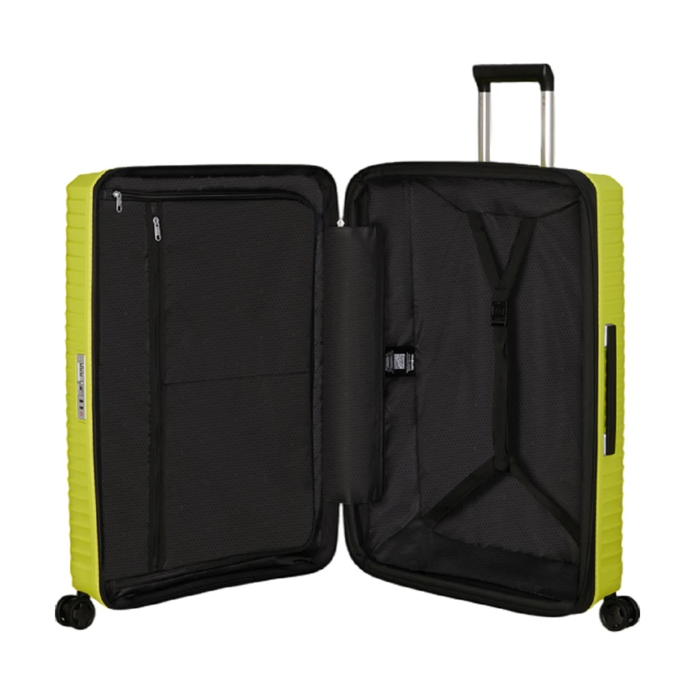 Samsonite Gele Trolley Koffer met TSA-slot Yellow Heren